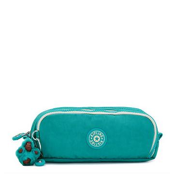 Plecaki Kipling Gitroy Pencil Case Turkusowe | PL 1088WN